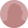 A colored silhouette of a headshot