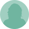 A colored silhouette of a headshot